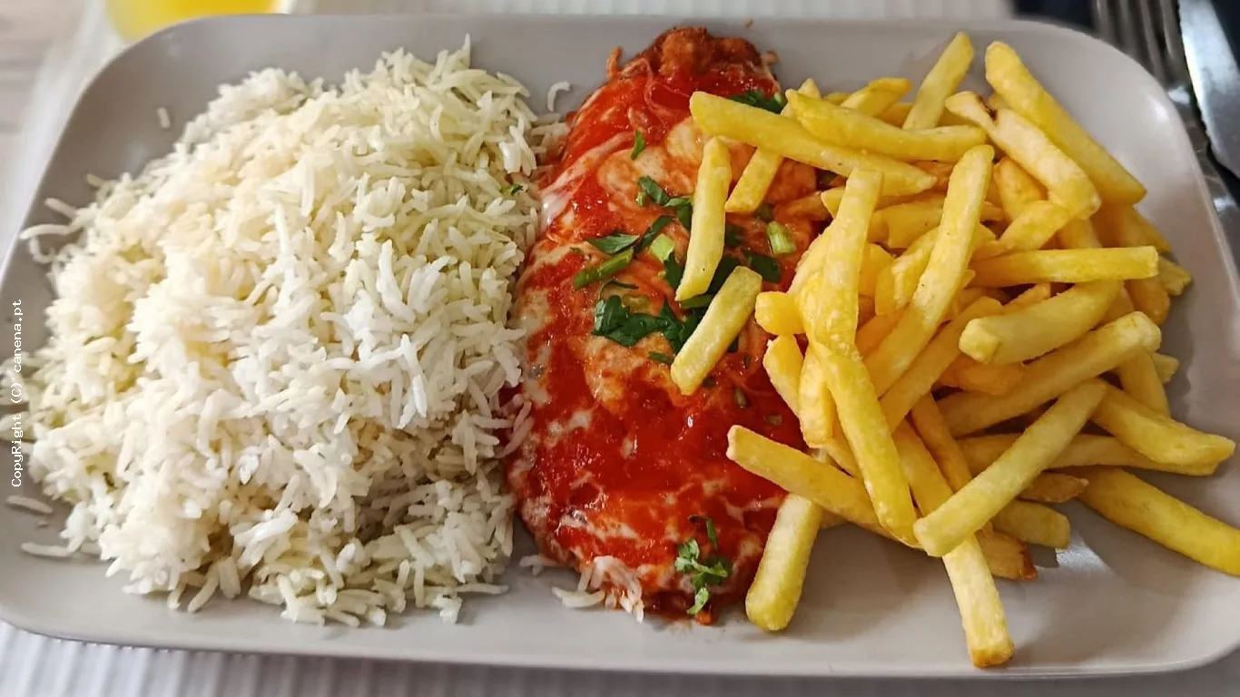 Bife de Frango &agrave; Parmegiana