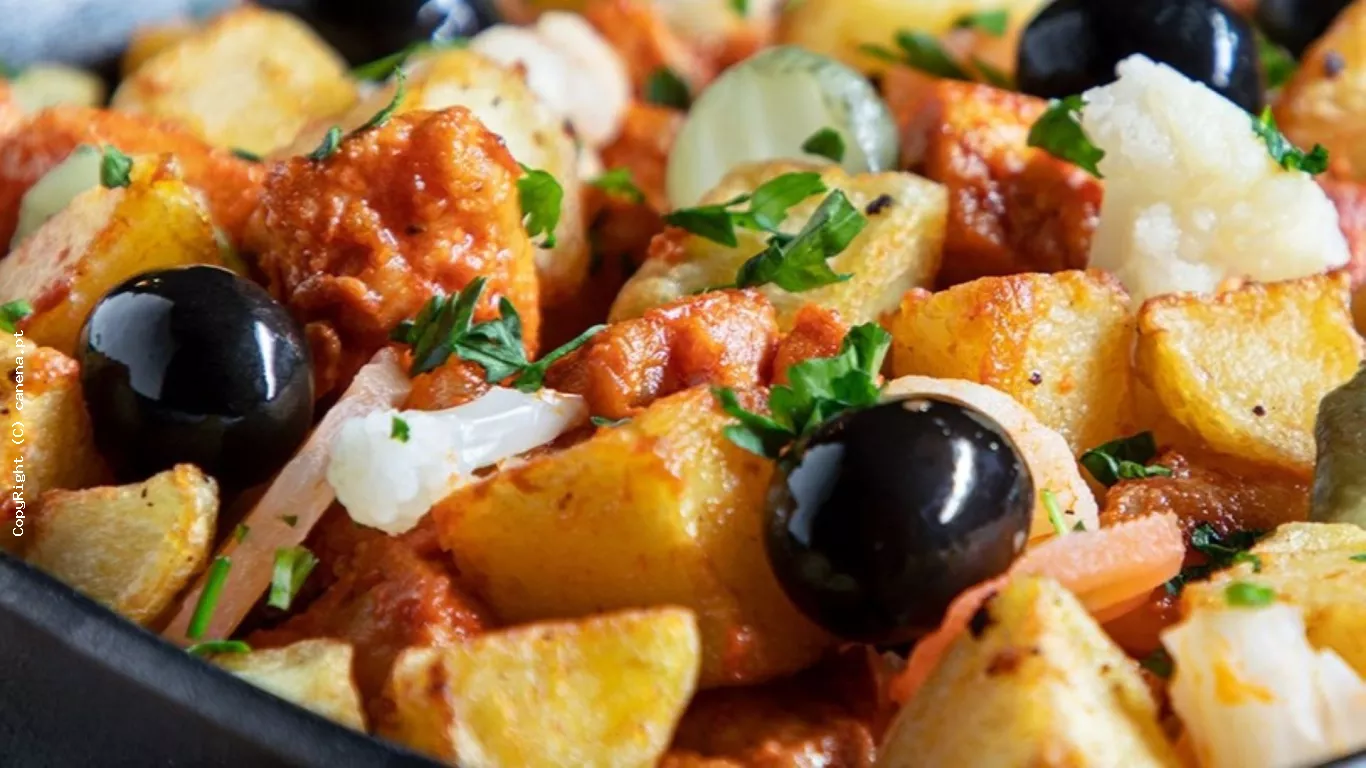 Carne de Porco à Portuguesa