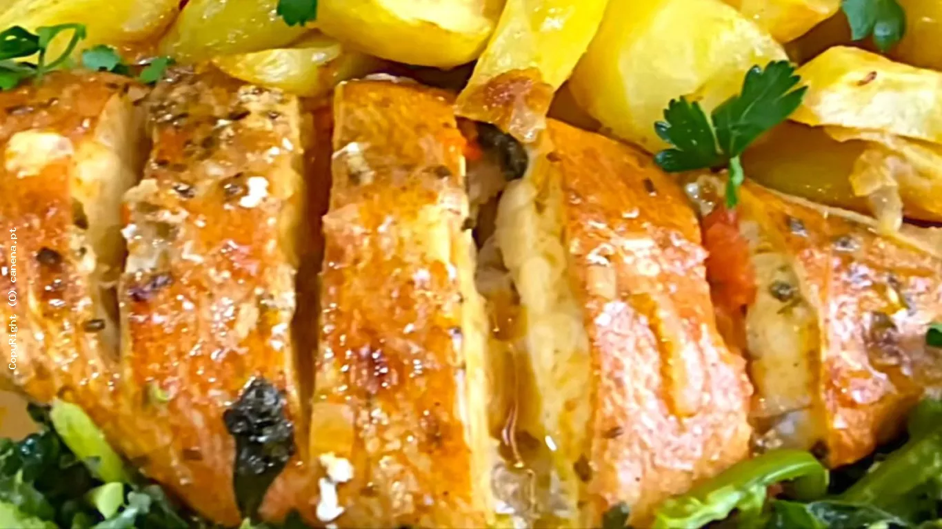 Red Fish Assado no Forno