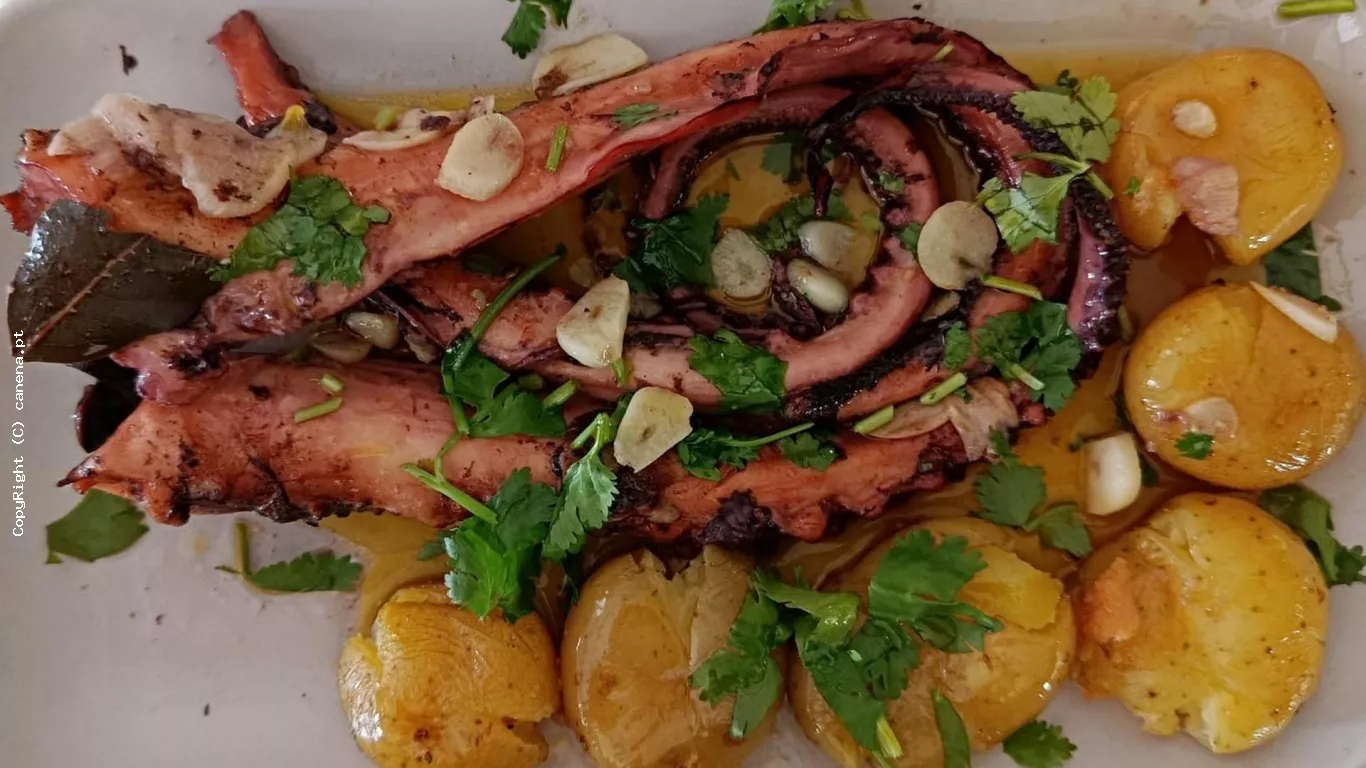 Tent&aacute;culos de Pota &agrave; Lagareiro